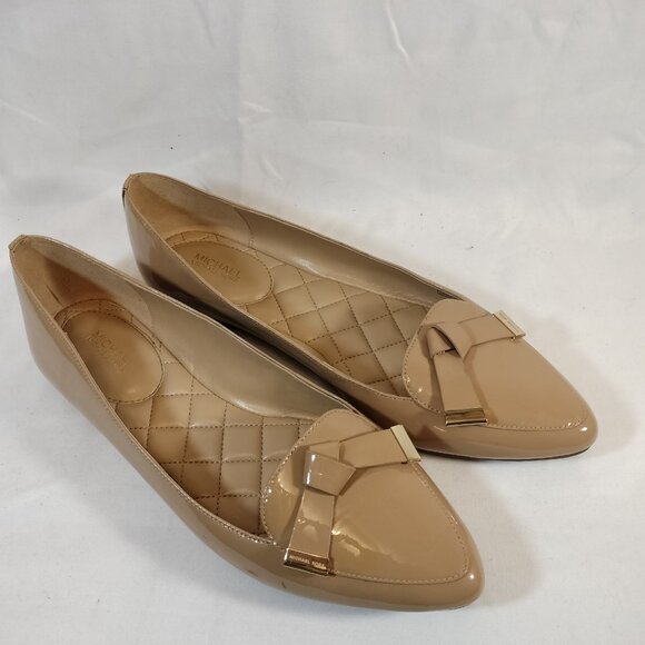 Michael Kors Ballet Flat Loafers; Patent Leather - Picture 5 of 11